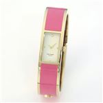 KATE SPADE（ケイトスペード） carousel（カルーセル） フェミニンなテイストのバングルブレス・ウオッチ TICKLED PINK 1YRU0047