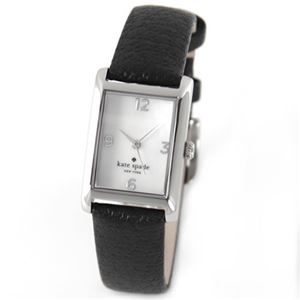 KATE SPADE（ケイトスペード） Cooper Strap （クーパー ストラップ） エンボス加工レザーとシェルダイヤルのドレッシーなレディス・ウオッチ。 1YRU0045