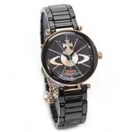 Vivienne Westwood（ヴィヴィアンウエストウッド） キュートなオーブチャームがついた、オーブモチーフ・ダイヤルのレディス・ウオッチ VV067RSBK