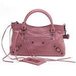 Balenciaga（バレンシアガ） CLASSIC FIRST クラシックファースト 2WAY ショルダー・ハンドバッグ エディターズバッグ ローズ系 103208 D94JT 6670 ROSE BOMBON／RASPERRY