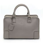 Loewe（ロエベ） AMAZONA アマソナ 36 パドロック付 ハンドバッグ スクエアボストン アッシュ 352 35 A22 1190 ASH