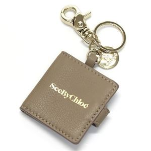 SEE BY CHLOE（シーバイクロエ） ピクチャーフレーム キーリング・キーホルダー グレイッシュベージュ系 ≪2013AW≫ 9K7212 P93 115 SAND