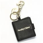 SEE BY CHLOE（シーバイクロエ） ピクチャーフレーム キーリング・キーホルダー ブラック ≪2013AW≫ 9K7212 P93 A31 BLACK