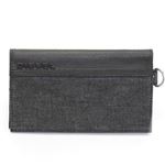 DIESEL（ディーゼル） D-SIDE D-Long デニム生地 二つ折り長財布 ブラック／ブラック X01415 PS878 H1669 Black／Black