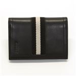 Bally（バリー） ID パスケース付 カードケース 名刺入れ カーフ ブラック ≪2013AW≫ TIANSON 290 BLACK