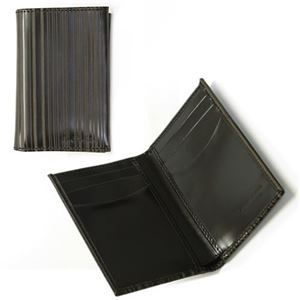 Paul smith（ポールスミス） メンズ カードケース 名刺入れ マルチストライプ／ブラック ≪2013AW≫ AJXA 1069 W502 B Black