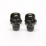 Paul smith（ポールスミス） Dressed Skull Cufflinks メンズ カフスボタン スカルモチーフ ガンメタル ≪2013AW≫ AJXA CUFF SKULL 2Z