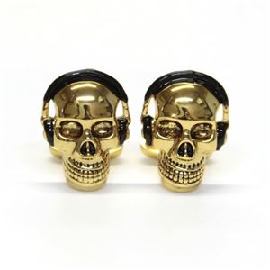 Paul smith（ポールスミス） Dressed Skull Cufflinks メンズ カフスボタン スカルモチーフ ゴールド ≪2013AW≫ AJXA CUFF SKULL 3Z