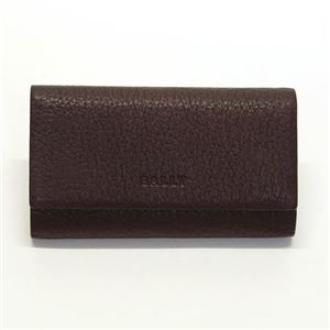 Bally（バリー） 4連キーケース カーフ ブラウン ≪2013AW≫ MANTADI 276 AUBERGINE MAN