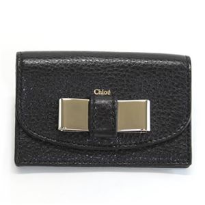 Chloe（クロエ） LILY リリィ リボンモチーフ カードケース 名刺入れ ブラック ≪2013AW≫ 3P0550 15 1 BLACK