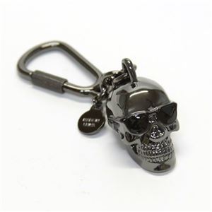 Paul smith（ポールスミス） Dressed Skull Keyring メンズ キーリング キーホルダー スカルモチーフ ガンメタル ≪2013AW≫ AJXA KEYR SKULL 2Z