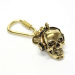 Paul smith（ポールスミス） Dressed Skull Keyring メンズ キーリング キーホルダー スカルモチーフ ゴールド ≪2013AW≫ AJXA KEYR SKULL 3Z