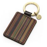 Paul smith（ポールスミス） Key Fob メンズ キーリング キーホルダー マルチストライプ／ダークブラウン ≪2013AW≫ AJXA 1127 W217 1 Vintage