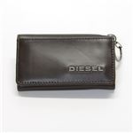DIESEL（ディーゼル） FRESH ＆ BRIGHT Key Case 6連キーケース カウレザー ブラウン／シーグリーン ≪2013AW≫ X01977 PR378 H4870 Coffee Bean／Latigo Bay