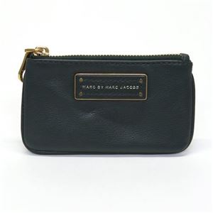 MARC BY MARC JACOBS（マークバイマークジェイコブス） Too Hot To Handle key Pouch キーリング付 コインケース マルチポーチ ピーコックグリーン系 ≪2013AW≫ M0001209B 81504 TEAL GOBLET