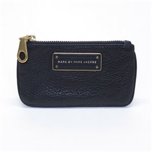 MARC BY MARC JACOBS（マークバイマークジェイコブス） Too Hot To Handle key Pouch キーリング付 コインケース マルチポーチ ダークネイビー ≪2013AW≫ M0001209B 81514 DEEP SEA NAVY