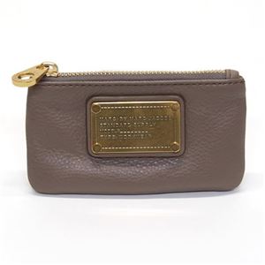 MARC BY MARC JACOBS（マークバイマークジェイコブス） Classic Q Core Key Pouch キーリング付 コインケース マルチポーチ グレイッシュベージュ系 ≪2013AW≫ M0001283 81474 ROOTBEER