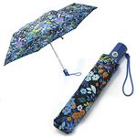 Vera Bradley（ヴェラブラッドリー） Umbrella ワンタッチ 折りたたみ傘 アンブレラ 12292 136 MIDNIGHT BLUES