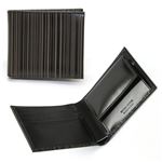 Paul smith（ポールスミス） メンズ 小銭入れ付 二つ折り財布 マルチストライプ／ブラック ≪2013AW≫ AJXA 1033 W502 B Black