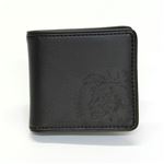 DIESEL（ディーゼル） Happy Hiresh Small ブレイブマンロゴ 小銭入れ付 二つ折り財布 ブラック ≪2013AW≫ X00878 PS386 T8013 Black