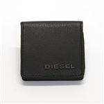 DIESEL（ディーゼル） JEM WALLETS Ziggy コインケース 小銭入れ カウレザー ブラック ≪2013AW≫ X01974 PS777 T8013 Black