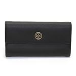 TORY BURCH（トリーバーチ） ROBINSON TRI-FOL ロビンソン 背面ファスナー小銭入れ付 三つ折り長財布 ブラック ≪2013AW≫ 31139080 1 BLACK
