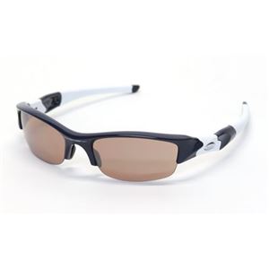 OAKLEY（オークリー） サングラス 03-904 FLAK JACKET ポリッシュドネイビー VR28 ブラックイリジウム