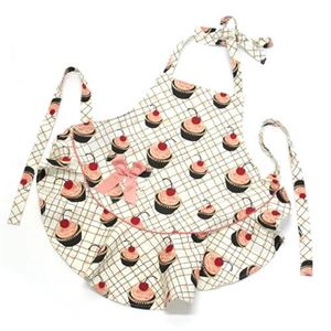 Jessie Steele（ジェシースティール） オシャレでキュートなファッションエプロン・キッズ用 ≪2013AW≫ Cherry Cupcake チェリーカップケーキ 211-JS-36