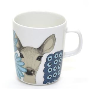 marimekko（マリメッコ） KAUNIS KAURIS MUG カウニス カウリス 美しいシカ・バンビモチーフ マグカップ 250ml 65288-170