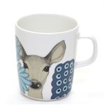marimekko（マリメッコ） KAUNIS KAURIS MUG カウニス カウリス 美しいシカ・バンビモチーフ マグカップ 250ml 65288-170