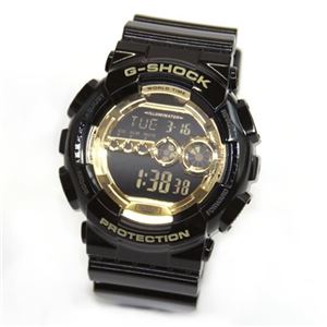 CASIO（カシオ） 「G-SHOCK 海外モデル」 「Black × Gold Series（ブラック×ゴールドシリーズ）」 GD100GB-1