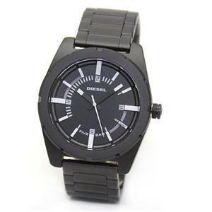 DIESEL（ディーゼル） オールマットブラック仕様のメンズブレスウオッチ DZ1596