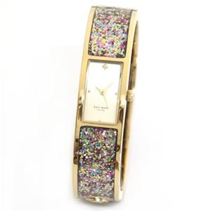 KATE SPADE（ケイトスペード） carousel（カルーセル） グラマラスなグリッター・バングル。レディス・ブレスウオッチ。 1YRU0243