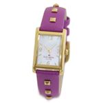 KATE SPADE（ケイトスペード） Cooper pyramid cooper strap（クーパー ピラミッドクーパーストラップ） ピラミッドスタッズのレディス・レザーストラップ・ウオッチ 1YRU0244