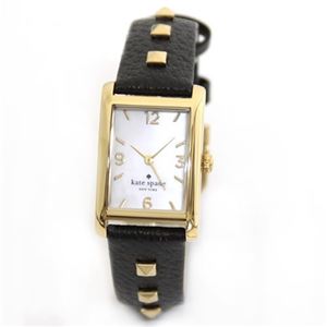 KATE SPADE（ケイトスペード） Cooper pyramid cooper strap（クーパー ピラミッドクーパーストラップ） ピラミッドスタッズのレディス・レザーストラップ・ウオッチ 1YRU0245