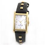 KATE SPADE（ケイトスペード） Cooper pyramid cooper strap（クーパー ピラミッドクーパーストラップ） ピラミッドスタッズのレディス・レザーストラップ・ウオッチ 1YRU0245