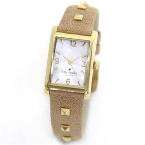 KATE SPADE（ケイトスペード） Cooper pyramid cooper strap（クーパー ピラミッドクーパーストラップ） ピラミッドスタッズのレディス・レザーストラップ・ウオッチ 1YRU0246