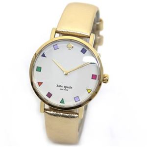 KATE SPADE（ケイトスペード） metro（メトロ） POPでキュートなレディス・レザーストラップ・ウオッチ 1YRU0192