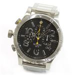 NIXON（ニクソン） THE 48-20 CHRONO（フォーティエイト・トゥエンティ・クロノ） 人気のフォルムにNEWサイズが誕生。ダイヤルのカラーアクセントが魅力のモテ系1／10クロノグラフウオッチ A486-000