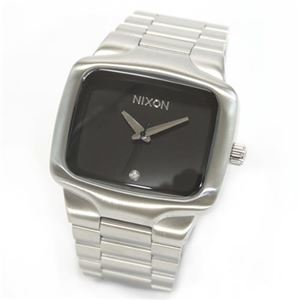 NIXON（ニクソン） Big Player プレイヤー （1Pダイヤ・ウオッチ） 人気のフォルムにNEWサイズが誕生。シンプル＆スタイリッシュなブレスウオッチ A487-000