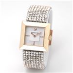 Swarovski（スワロフスキー） Elis Lady（エリス）・ジュエリーウォッチ シルクダイアモンド・タッチライトクリスタル・メッシュ・ストラップウオッチ 1183592