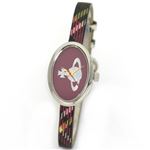 Vivienne Westwood（ヴィヴィアンウエストウッド） ヴィヴィアンのシンボリックなオーブ・モチーフ チェック・ベルトもキュート VV056PKBRNC