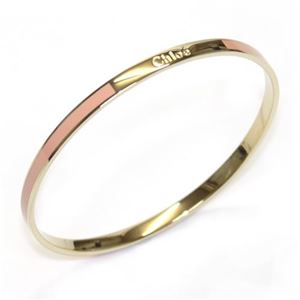Chloe（クロエ） アクセサリー バングル ブレスレット PEACH PINK 2B0563 AY4／31E