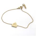 Chloe（クロエ） アクセサリー レター モチーフ ブレスレット ゴールド 2B0692 CE9／091
