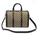 Gucci（グッチ） オリジナルGG 2WAY ボストンバッグ ベージュ×ダークブラウン 247205 F4CMG 9643