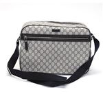 Gucci（グッチ） GGプラス メッセンジャーバッグ ナナメ掛け ベージュ／ブルー 211107 KGDIN 4075