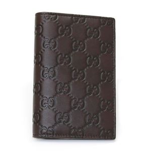 Gucci（グッチ） グッチシマ パスポート用ケース ダークブラウン 154694 A0V1R 2019