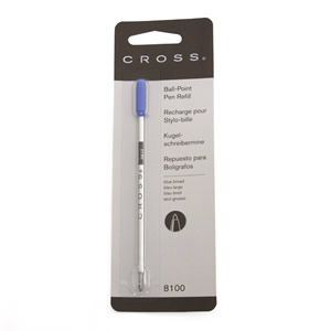 CROSS（クロス） 替え芯 B（太字） ボールペン芯 8100 ブルー B - 拡大画像
