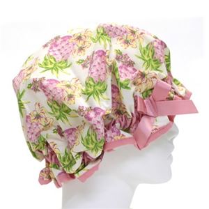 Jessie Steele（ジェシースティール） Shower Cap セレブ愛用♪オシャレでキュートなシャワーキャップ Pink Pineapples ピンクパイナップルズ 60-JS-249S