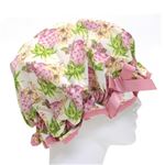 Jessie Steele（ジェシースティール） Shower Cap セレブ愛用♪オシャレでキュートなシャワーキャップ Pink Pineapples ピンクパイナップルズ 60-JS-249S